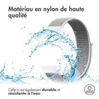 imoshion Bracelet en nylon le Fitbit Charge 5 / Charge 6 - Taille S - Gris clair