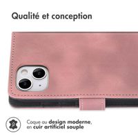 imoshion Etui de télephone portefeuille avec cordon Apple iPhone 14 / 13 - Rose