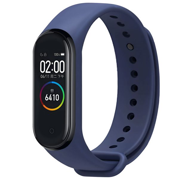 imoshion Bracelet en silicone Xiaomi Mi Band 3 / 4 - Bleu foncé