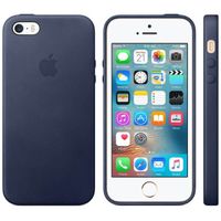 Apple Coque Leather iPhone SE / 5 / 5s - Blue