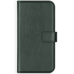 Selencia Étui portefeuille en cuir véritable Apple iPhone 11 Pro Max - Vert