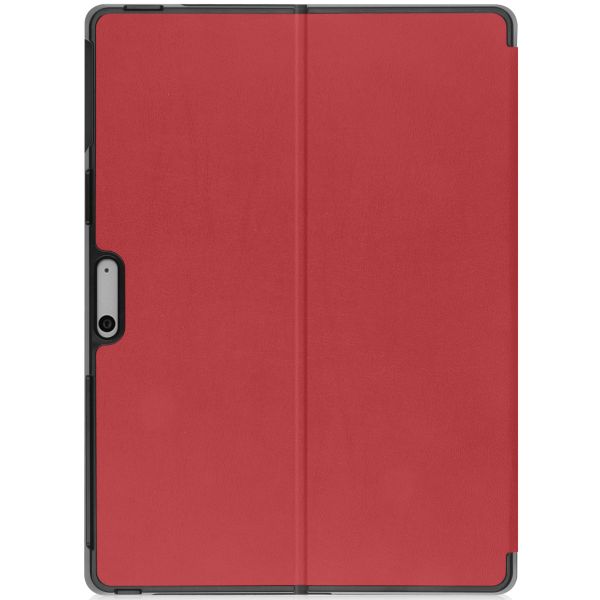 imoshion Coque tablette Trifold Microsoft Surface Pro 9 / Pro 10 / Pro 11 - Rouge