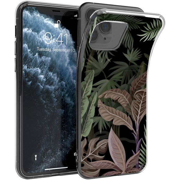 imoshion Coque Design iPhone 11 Pro - Jungle - Vert / Rose