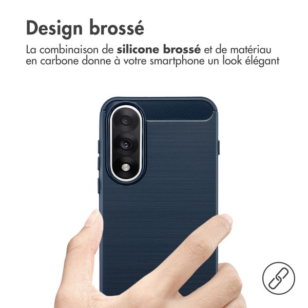 imoshion Coque Brushed OnePlus Nord 5 - Bleu foncé