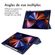 imoshion Coque tablette rigide Trifold iPad Pro 12.9 (2018/2020/2021/2022) - Bleu foncé