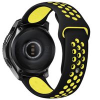 imoshion Bracelet sportif en silicone Garmin Vivoactive 4L - Noir / Jaune