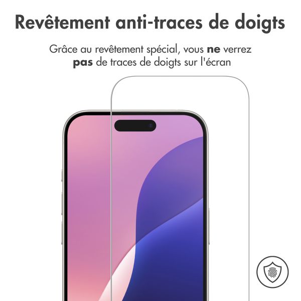 imoshion Protection d'écran en verre trempé iPhone 16 Pro Max