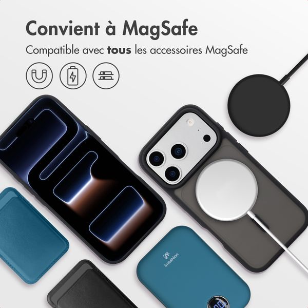 imoshion Coque Color Guard avec MagSafe Apple iPhone 17 Pro - Noir