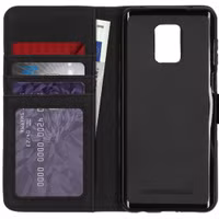 imoshion Étui de télephone portefeuille de luxe Xiaomi Redmi Note 9 Pro / 9S - Noir