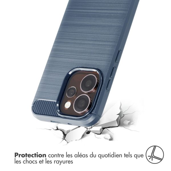 imoshion Coque Brushed Oppo Reno15 Pro (5G) - Bleu foncé