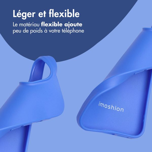 imoshion Coque Couleur Apple iPhone 14 - Cobalt Blue