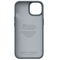 Njorð Collections Coque en tissu iPhone 14 - Dark Grey