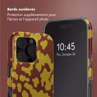 Selencia Coque arrière Vivid avec MagSafe Apple iPhone 16 Pro - Moo'd Olive Dust