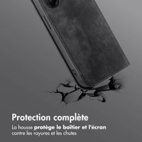 imoshion Étui de téléphone portefeuille Slim Xiaomi Poco X7 Pro - Noir
