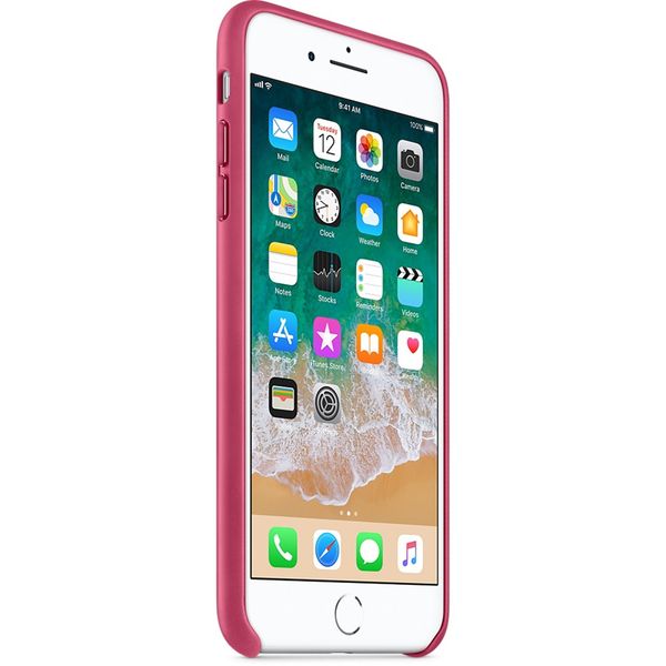 Apple Coque Leather Apple iPhone 8 Plus / 7 Plus - Pink Fuchsia