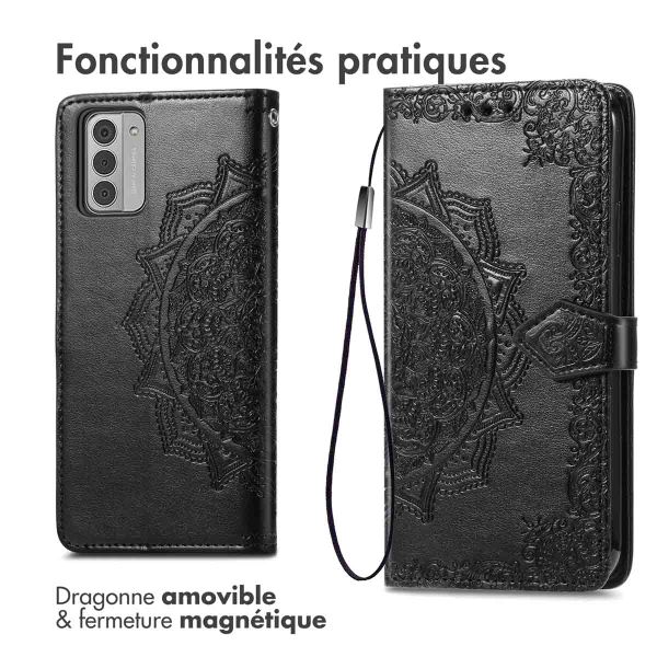 imoshion Etui de télephone Mandala Nokia G42 - Noir
