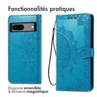 imoshion Etui de télephone Mandala Google Pixel 7 - Turquoise
