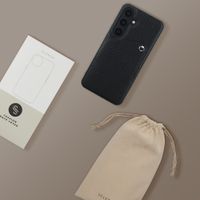 Selencia Coque Riva avec porte-cartes Samsung Galaxy S25 / S24 - Noir