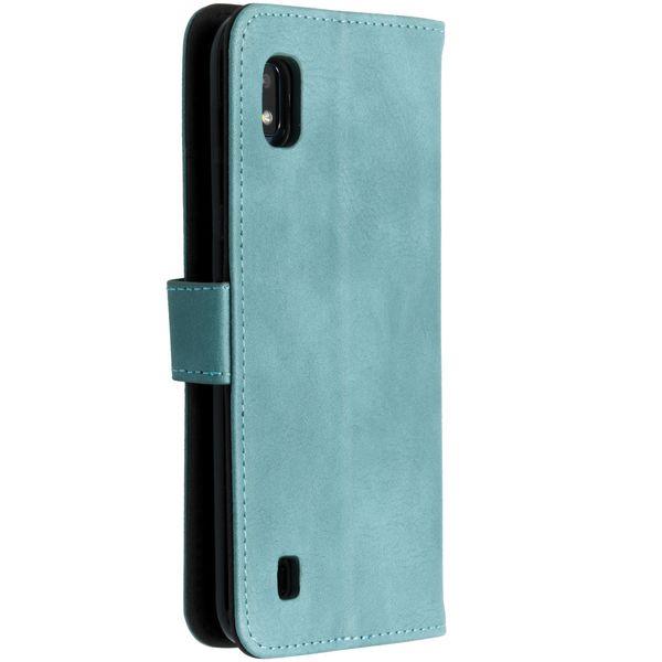 imoshion Étui de télephone portefeuille de luxe Samsung Galaxy A10 - Bleu clair