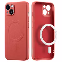 imoshion Coque Couleur avec MagSafe Apple iPhone 13 - Dusty Rose