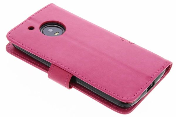 Etui de téléphone Fleurs de Trèfle Motorola Moto G5