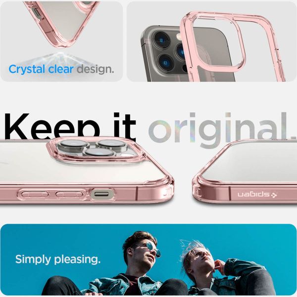 Spigen Coque Ultra Hybrid iPhone 14 Pro Max - Rose