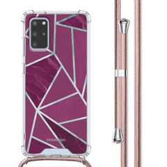 imoshion Coque Design avec cordon Samsung Galaxy S20 Plus - Bordeaux Graphic