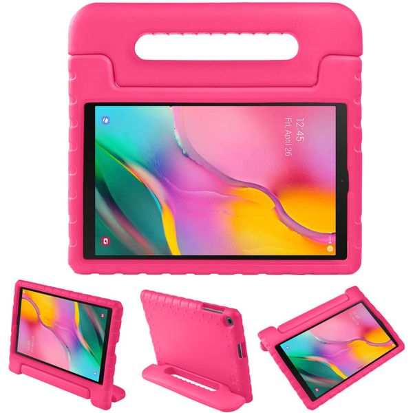 imoshion Coque kidsproof avec poignée Galaxy Tab A 10.1 (2019) - Rose