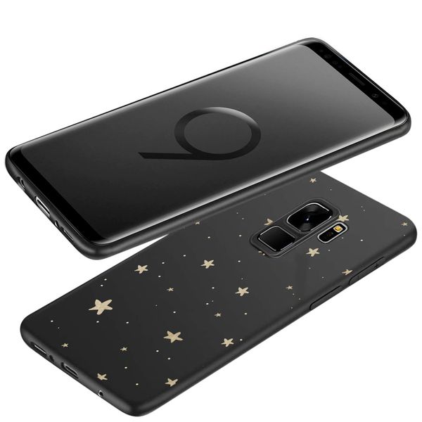 imoshion Coque Design Samsung Galaxy S9 - Etoiles / Noir