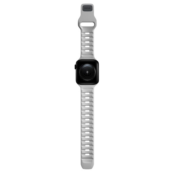 Nomad Bracelet Sport FKM Apple Watch Series 1 t/m 11 / SE / Ultra (44/45/46/49 mm) - Lunar Gray