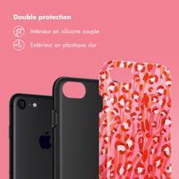 Selencia Coque arrière Vivid Tough iPhone SE (2022 / 2020) / 8 / 7 - Wild Spots Lipstick