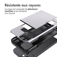 imoshion Coque arrière avec porte-cartes iPhone 13 - Gris