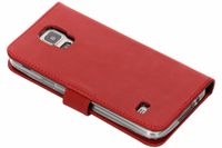 Selencia Étui de téléphone portefeuille en cuir véritable Galaxy S5 (Plus) / Neo