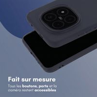 imoshion Coque Couleur Xiaomi Redmi Note 15 Pro Plus (5G) - Bleu foncé