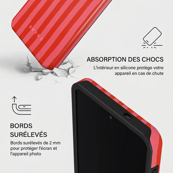 Burga Coque Tough MagSafe Samsung Galaxy S26 - Pomegranate