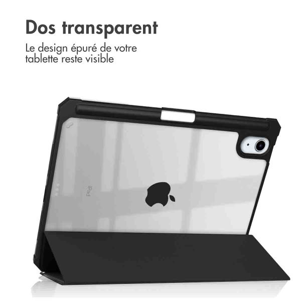 imoshion Coque tablette rigide Trifold iPad Mini 7 (2024) / iPad Mini 6 (2021)  - Noir