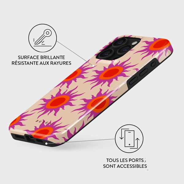 Burga Coque arrière Tough Apple iPhone 15 Pro - Sunset Glow