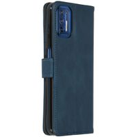 imoshion Étui de télephone portefeuille Motorola Moto G9 Plus - Bleu foncé