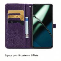 imoshion Etui de télephone Mandala OnePlus 11 - Violet