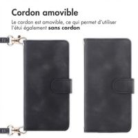 imoshion Etui de télephone portefeuille avec cordon OnePlus 15 - Noir