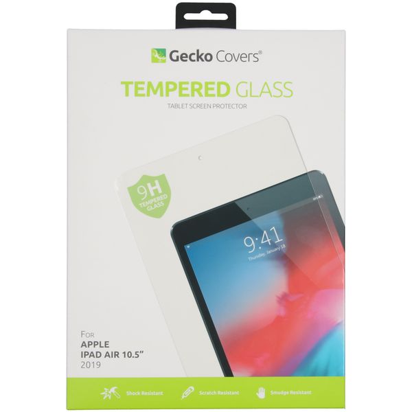 Gecko Covers Protection d'écran en verre trempé iPad Air 3 (2019) / Pro 10.5 (2017)