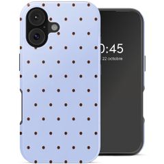 Selencia Coque arrière Vivid avec MagSafe Apple iPhone 17 - Happy Dots Digital Sky