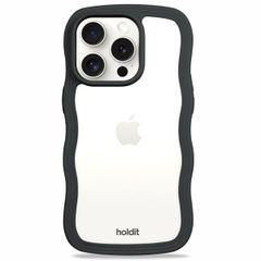 Holdit Coque Wavy Apple iPhone 14 Pro Max - Black / Transparent