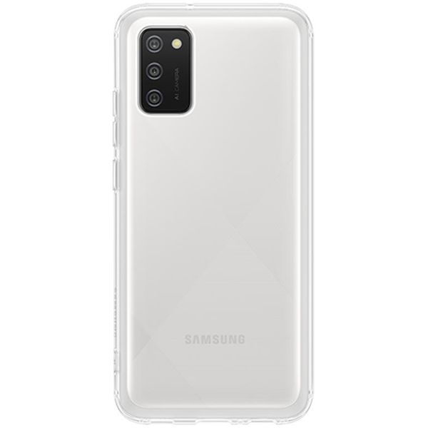 Samsung Original Coque Silicone Clear Galaxy A02s - Transparent