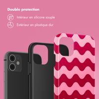 Selencia Coque arrière Vivid Apple iPhone 11 - Wave Vibes Lipstick