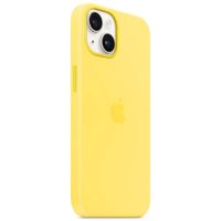 Apple Coque en silicone MagSafe iPhone 14 - Canary Yellow