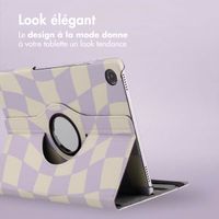 imoshion Coque tablette Design rotatif à 360° Samsung Galaxy Tab A9 Plus - Dancing Cubes