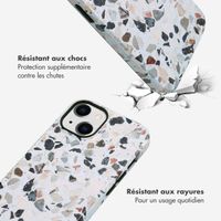 Selencia Coque arrière Vivid Apple iPhone 14 - Chic Terazzo