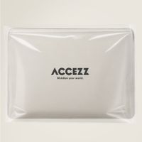 Accezz Leather Pochette ordinateur le Apple MacBook 13 pouces - Beige