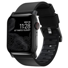 Nomad Bracelet Active Pro Apple Watch Series 1 t/m 11 / SE / Ultra (44/45/46/49 mm) - Noir / Noir